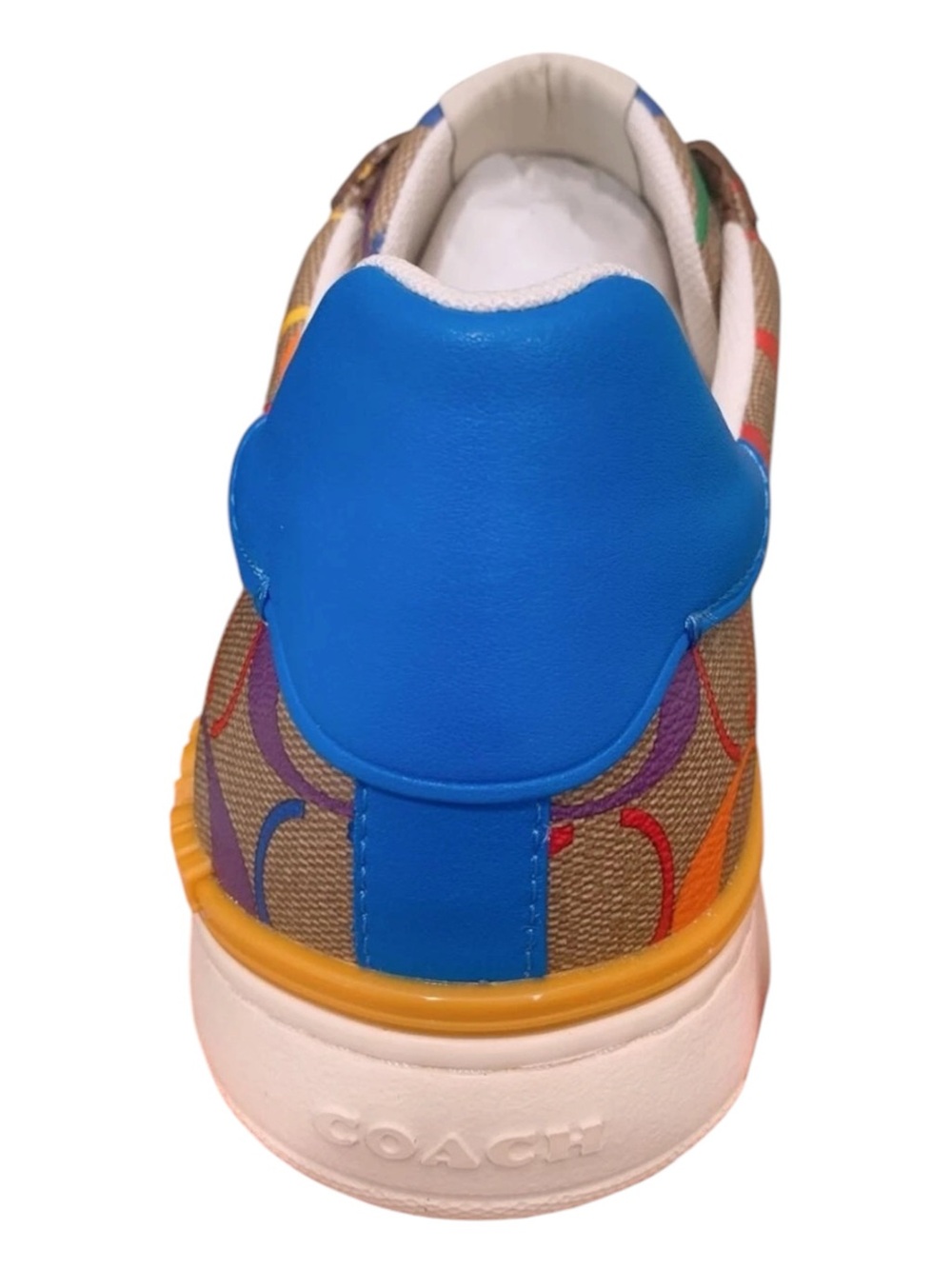 Coach Multicolor Low Clip Signature Sneakers Multicolor New Size 10.5 Men/Unisex - Picture 4 of 4